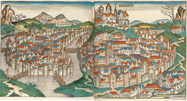 Средневековая миниатюра 15 век город