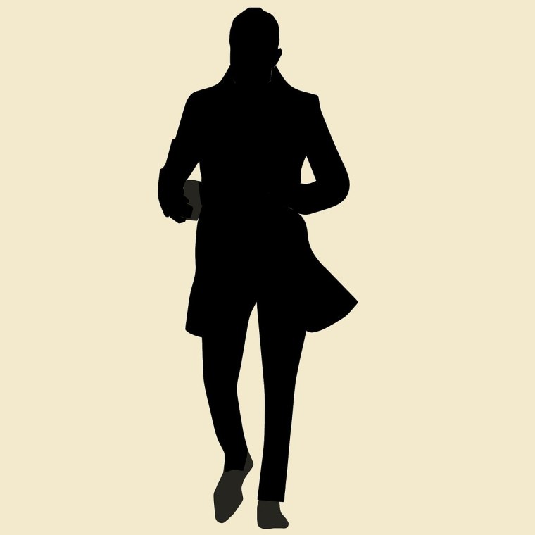 Мужской силуэт