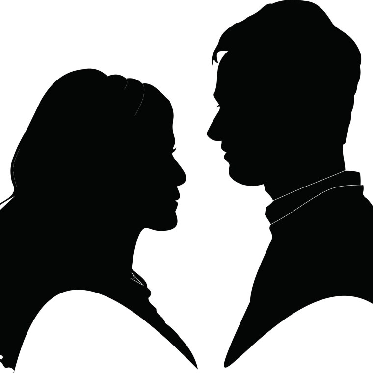 Силуэт мужчины