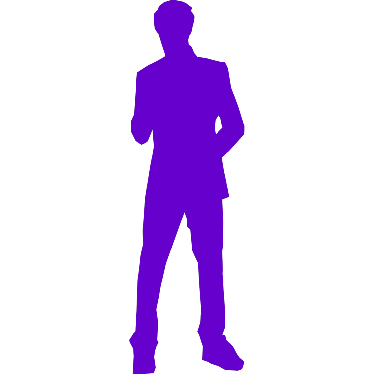 Силуэт мужчины