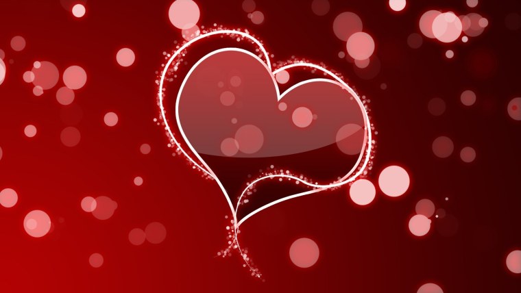 Обои на рабочий стол сердечки