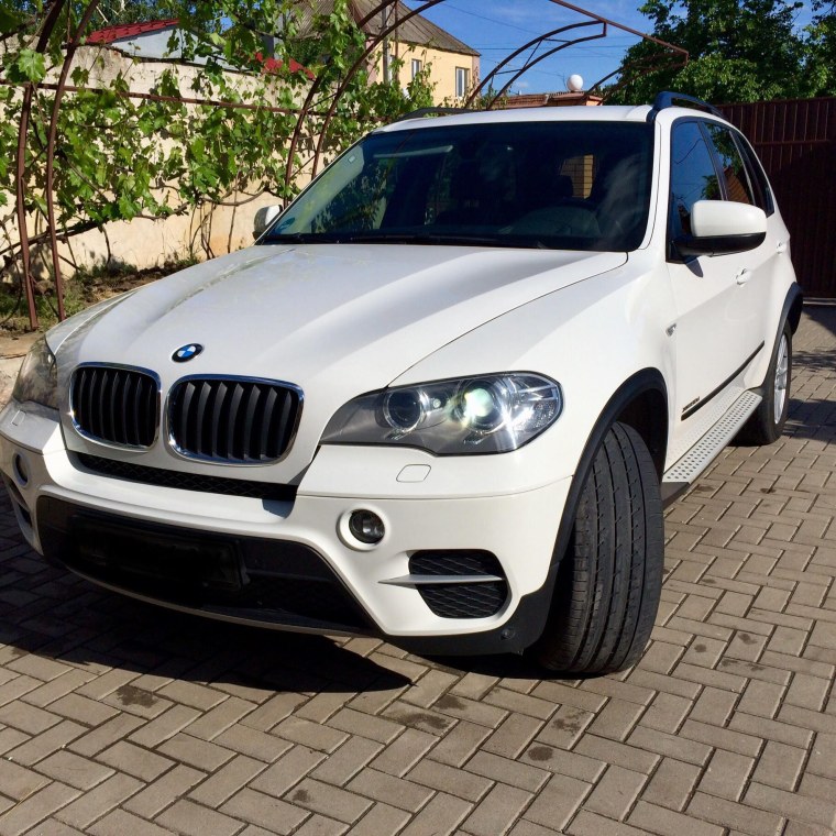 BMW x5 белая