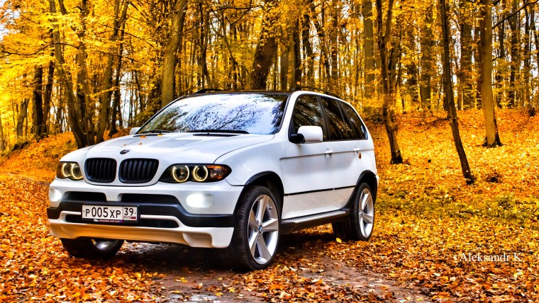BMW x5 e53 White