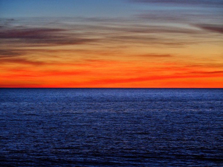 Море небо Горизонт