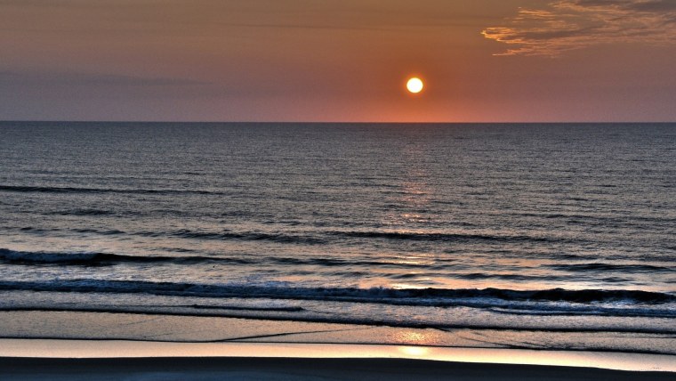 Вечернее море