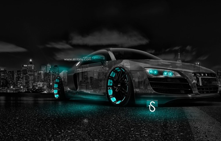 Audi r8 Tuning Neon