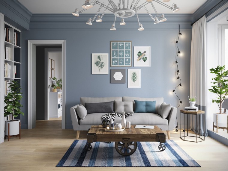 Пастельные цвета в интерьере