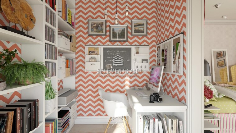 Детские обои в скандинавском стиле