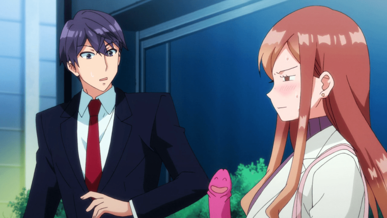 Аниме начальник с большим размером