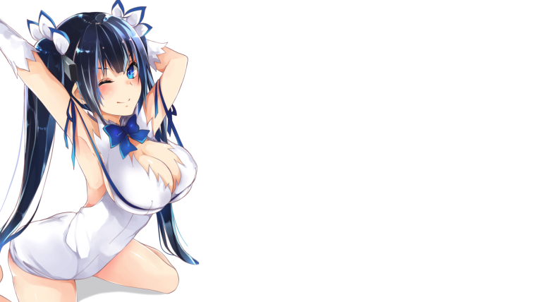 Аниме обои может я встречу тебя в подземелье