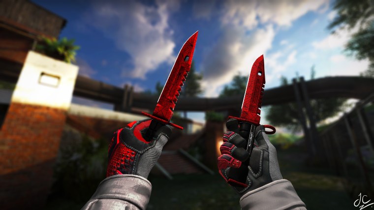 М9 байонет Кримсон веб