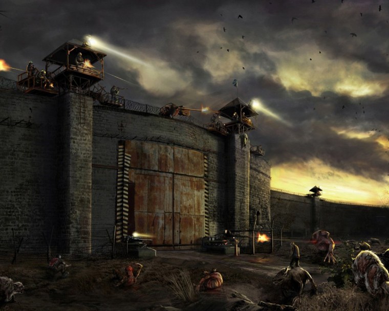 Блокпост зомби