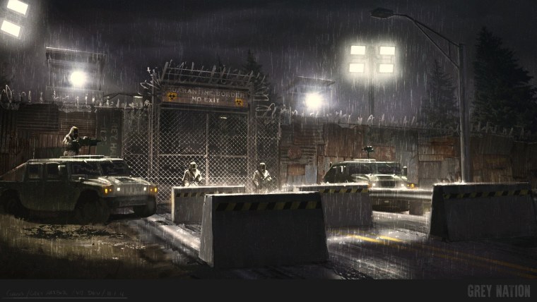 Военная база зомби апокалипсис