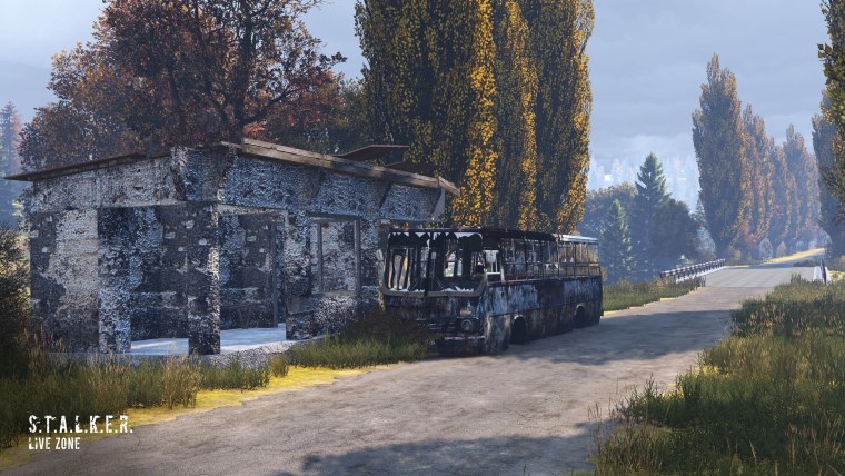 Сталкер блокпост арт