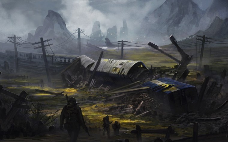 Фоллаут поселения арт