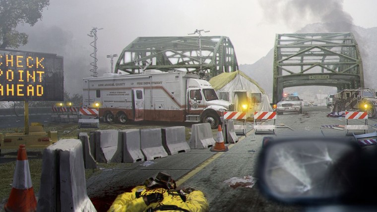 Блокпост апокалипсис арт