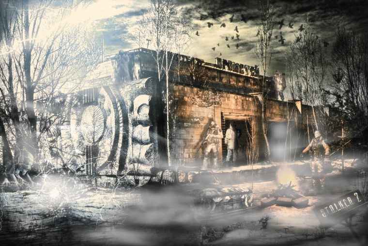 Сталкер военные арт блокпост