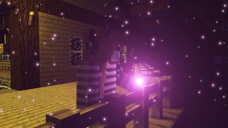 Красивый фон в МАЙНКРАФТЕ