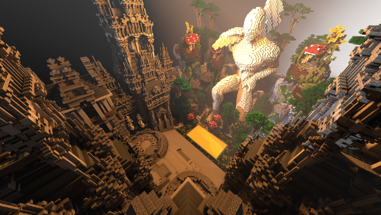 Красивые обои майнкрафт