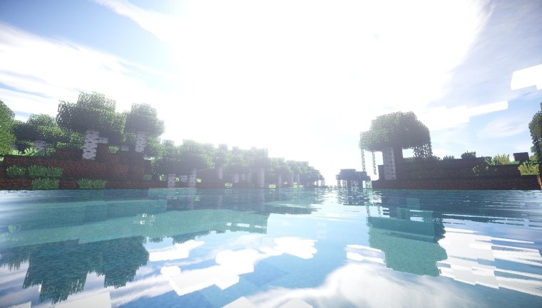 Вода с шейдерами