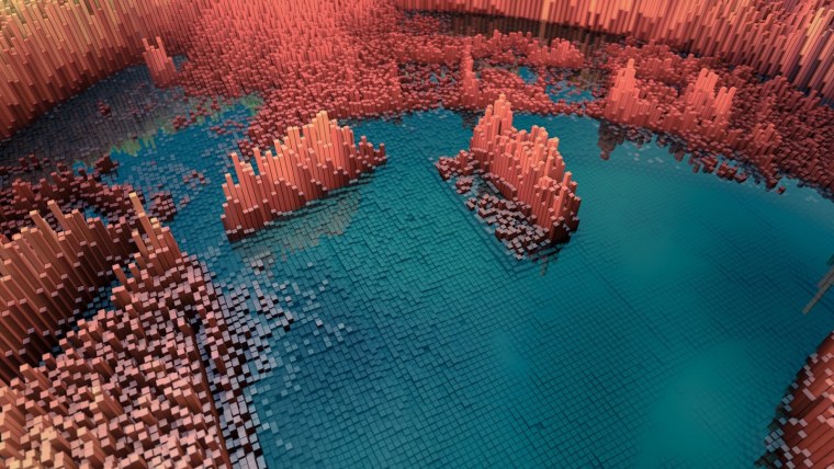 Эстетичный мир в МАЙНКРАФТЕ