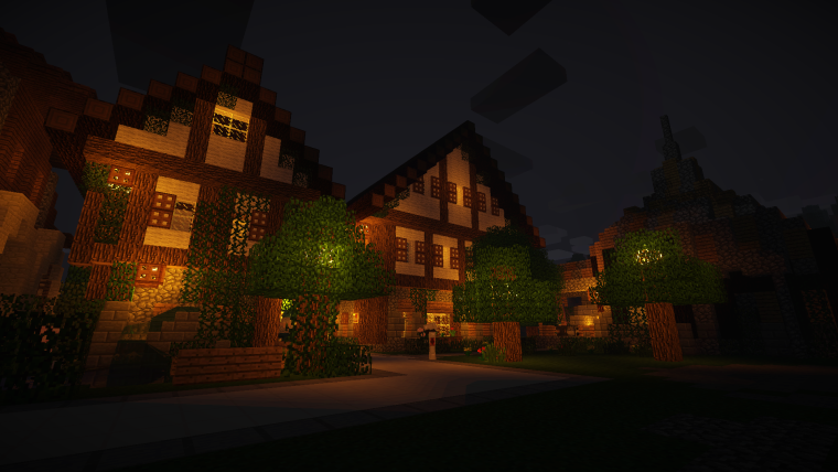 РПГ деревня майнкрафт