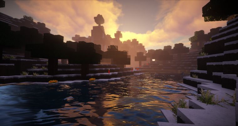 Minecraft шейдеры seus