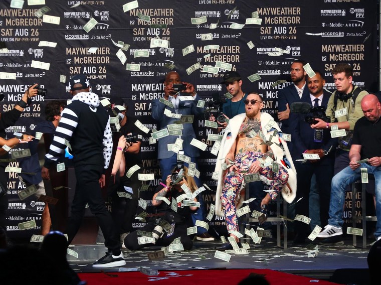 Конор МАКГРЕГОР money