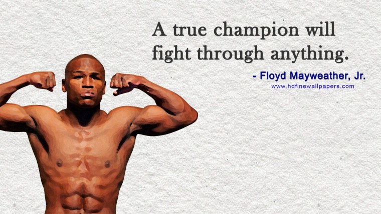 Floyd Mayweather quotes