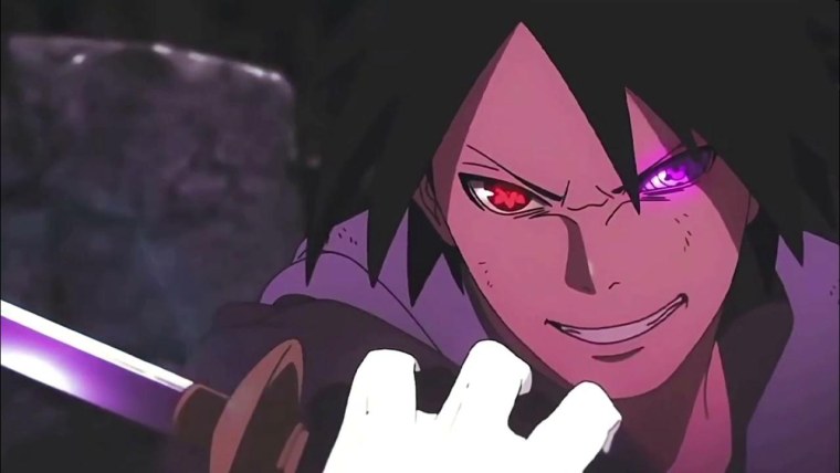 Саске риненган с мечом