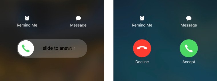 Айфон incoming Call