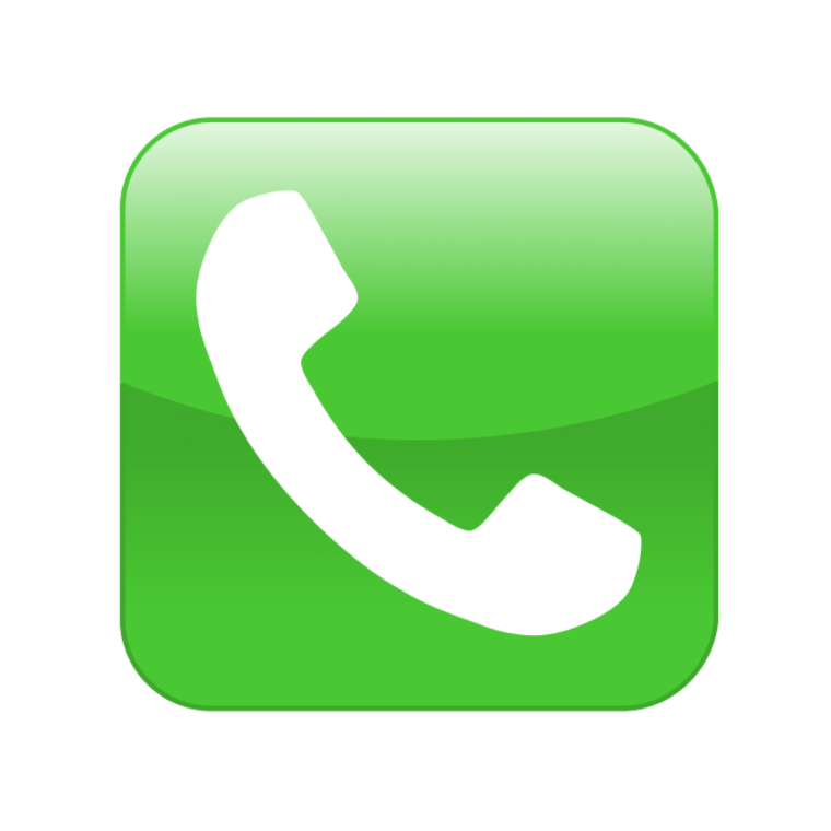 Кнопка вызова на телефоне