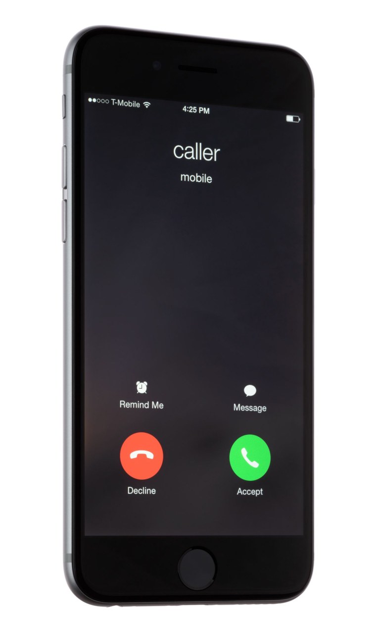 Экран звонка iphone