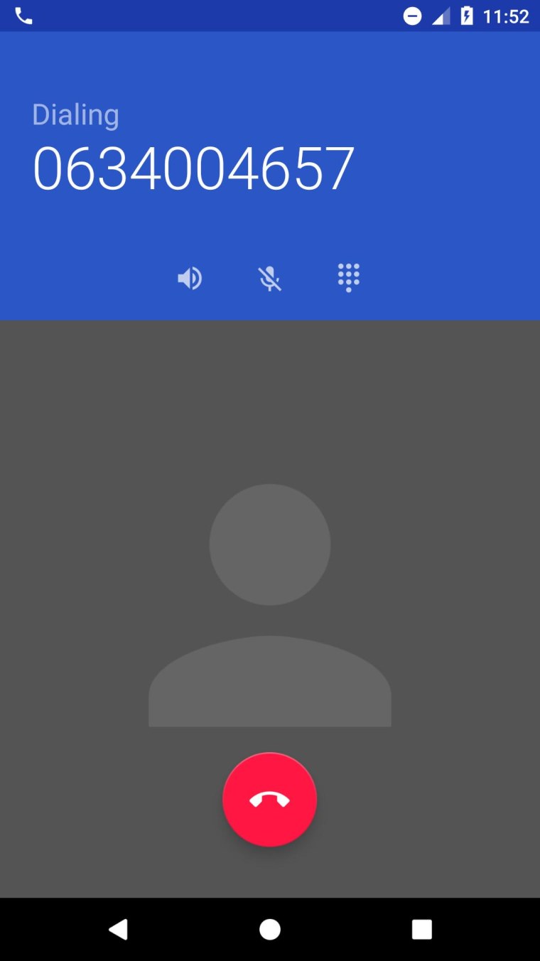 Экран звонка для андроид