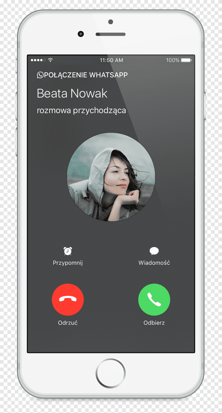 Входящий звонок WHATSAPP