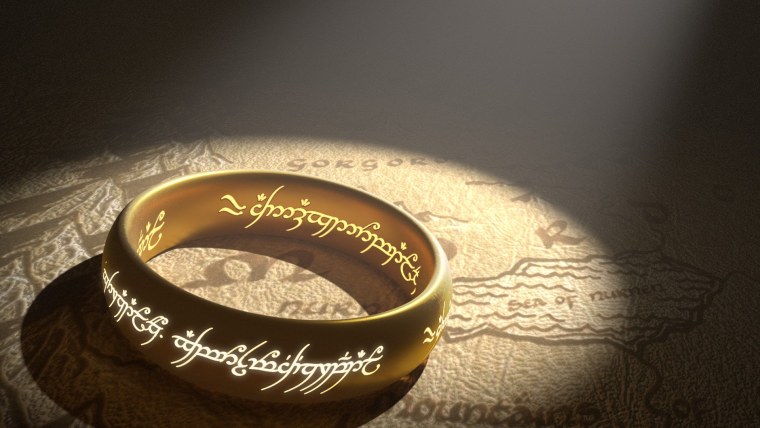 Кольцо всевластия арт