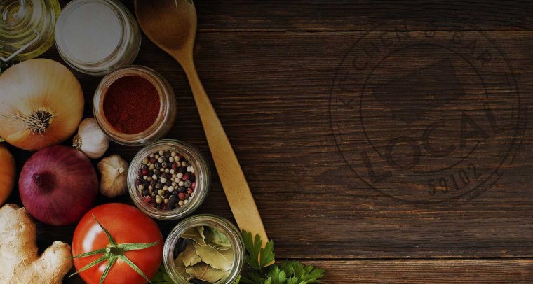 Деревянный фон для меню