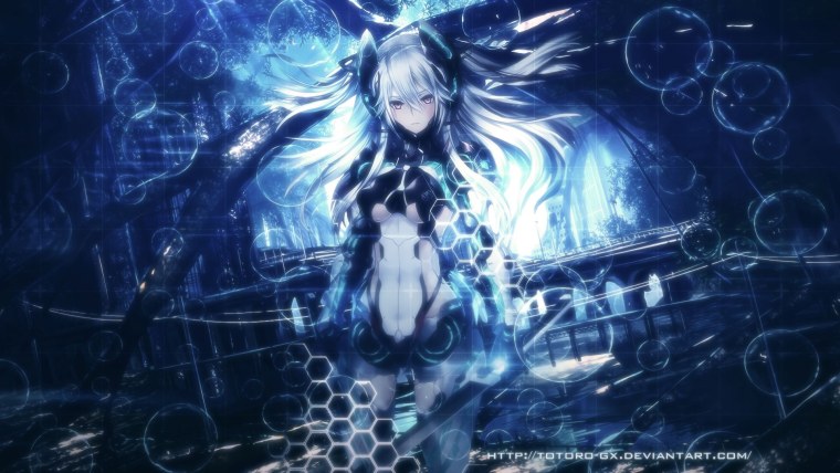 Аниме арт Техно