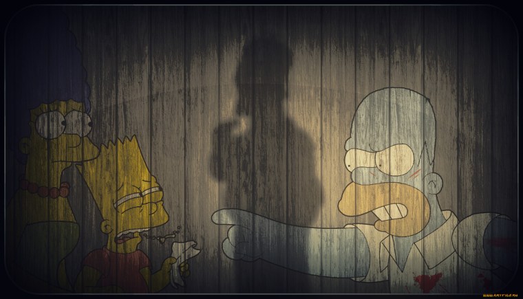 Грустные обои мультяшные