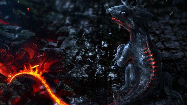 Саламандра Огненная мифология