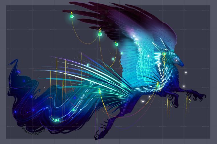 Магическое животное дракон