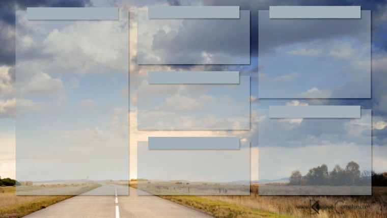 Разметка рабочего стола