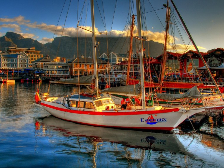 Африка город Кейптаун