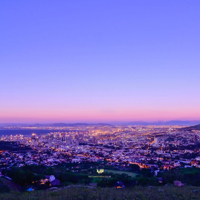 Вечерний Кейптаун