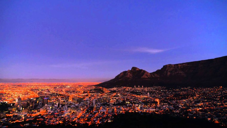 ЮАР Кейптаун на закате