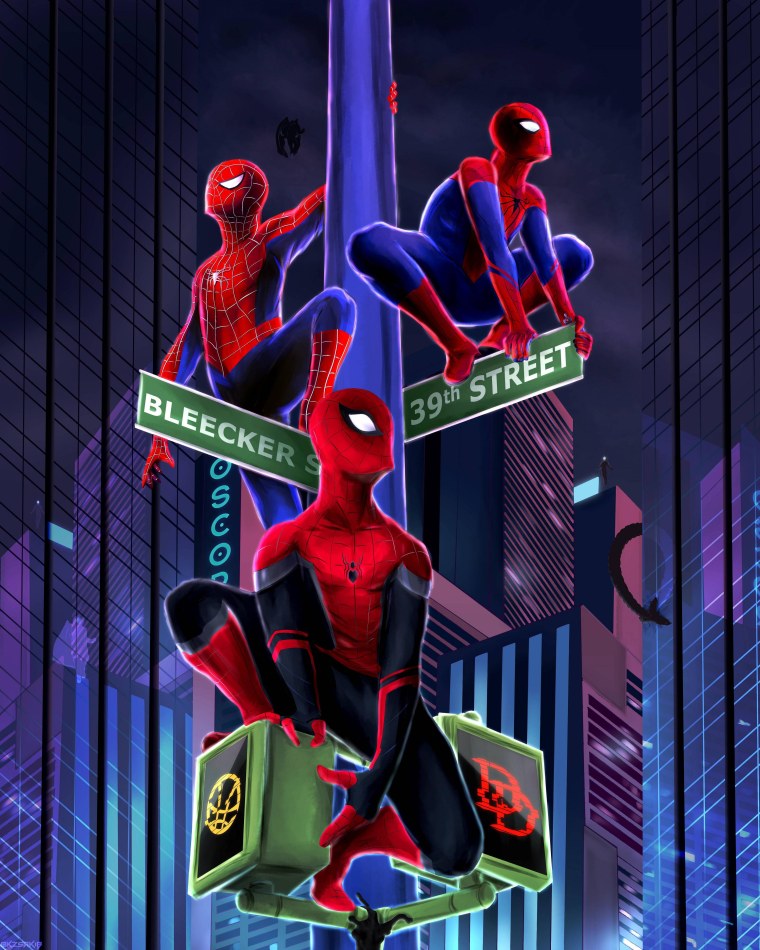 Человек паук 3 Спайдер верс