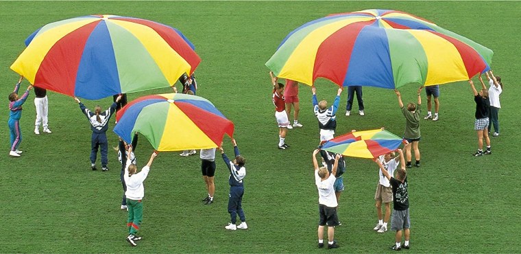 Парашют для командных игр