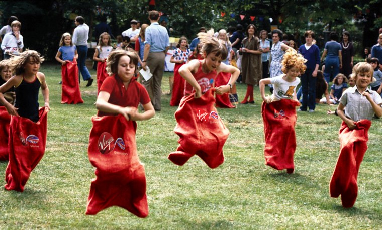 Сабантуй прыжки в мешках
