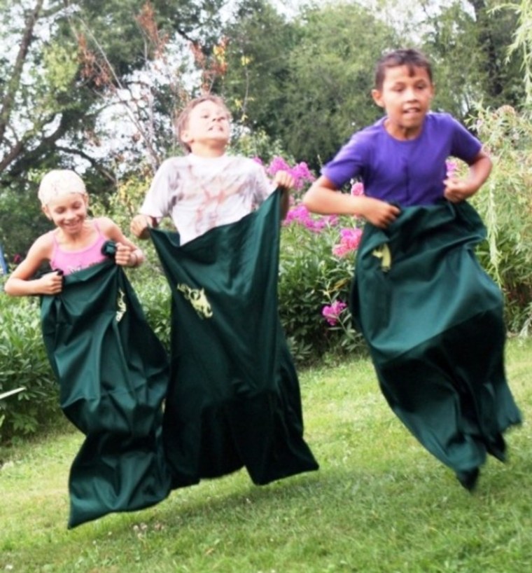 Соревнования в мешках