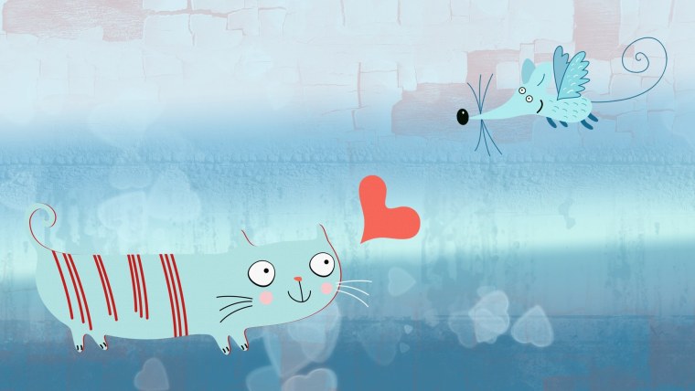 Котенок арт